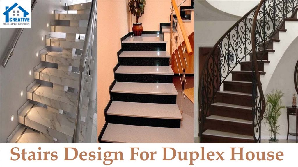 stairs design for duplex house