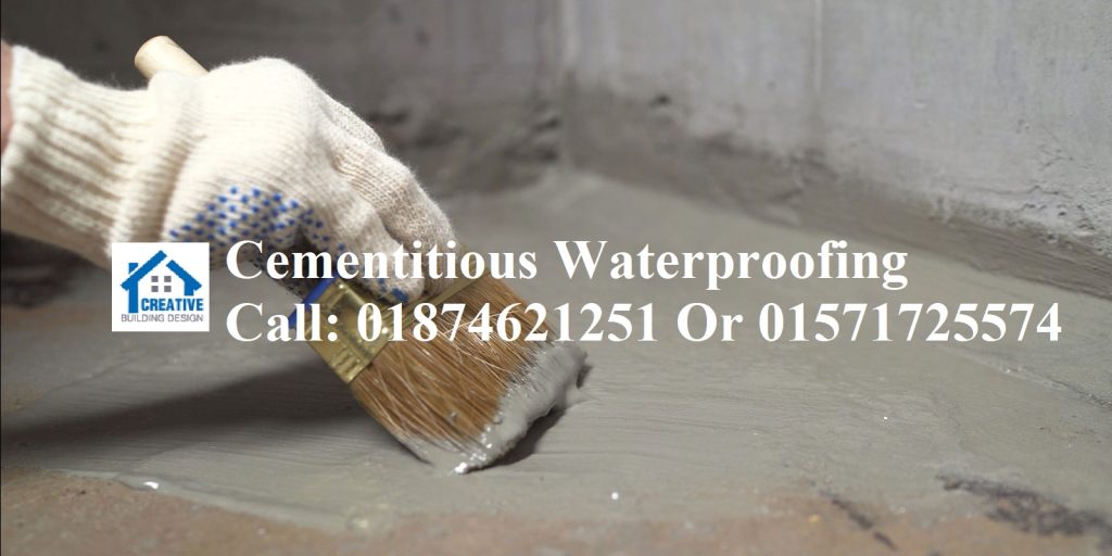 Cementitious waterproofing 
