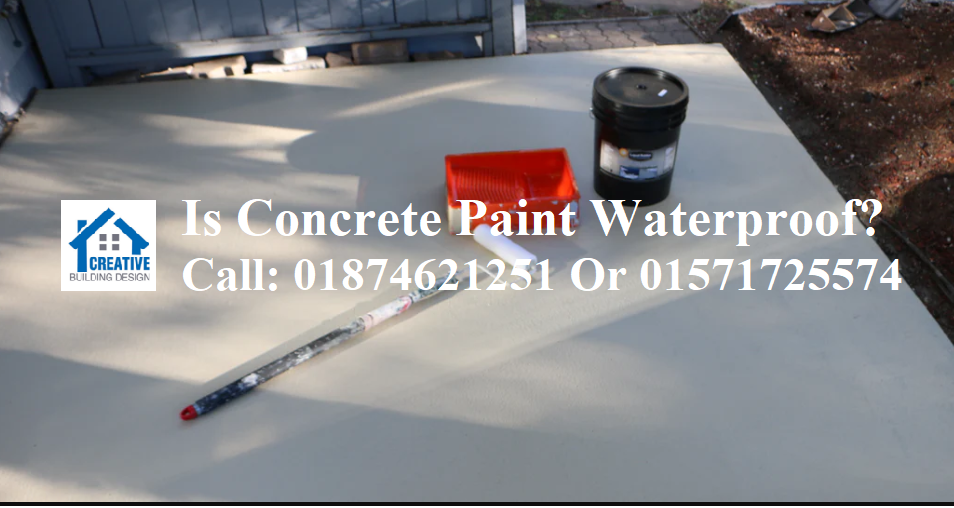 Is concrete paint waterproof?