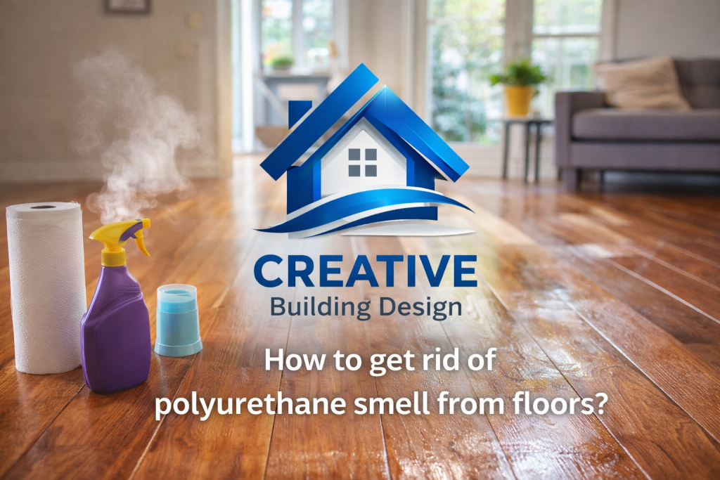 How to get rid of polyurethane smell from floors?